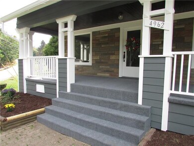 Large covered front porch