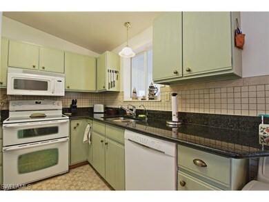 Kitchen with granite counter tops