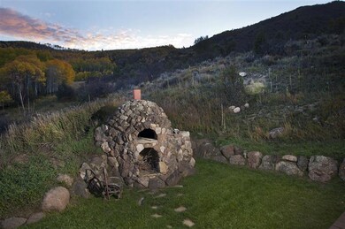 outdoor fireplace