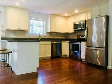 Cherry floors with stainless steel...