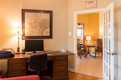 Need to get some work done?  Study has door for privacy while working.