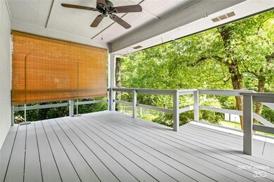 Enjoy relaxing on your covered back deck after a long day