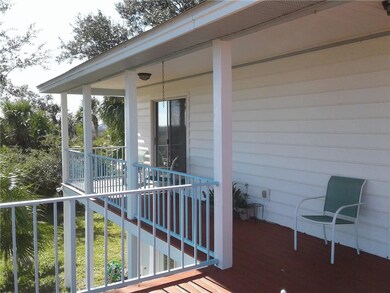 Guest bedroom entrance to deck