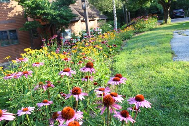 Landscaped are Beautifully Maintained