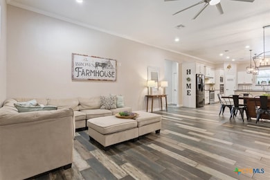 Living room in Barndominium