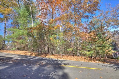 View of asphalt street with a forest view