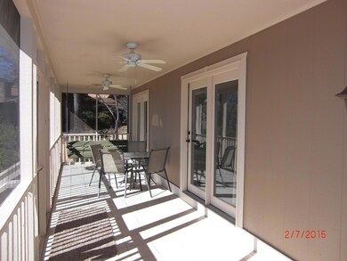 Screened porch