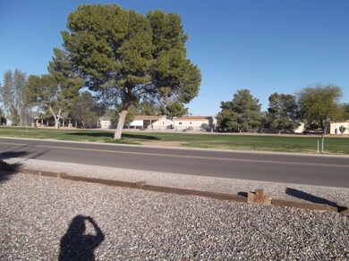 Front lot overlooking golf course