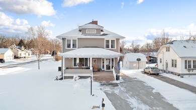 North side w/ driveway & parking