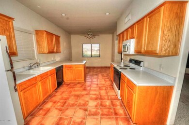 Kitchen open to Dinette Area