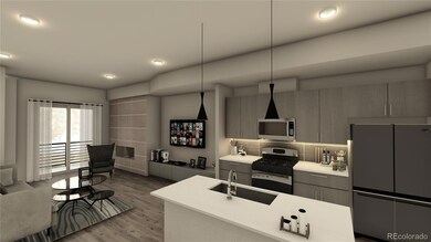 2nd-floor rendering. Natural light streams through