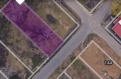 Map / location with property boundaries highlighte
