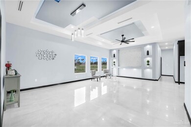 View from front door. Open concept. Dinning and living room