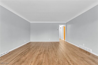 Unfurnished room featuring light hardwood / wood-style floors