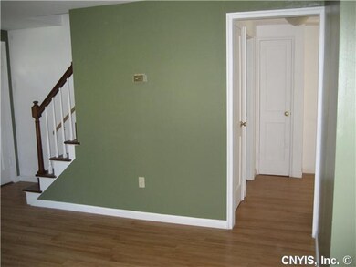 Living Room Living room leading to up stairs