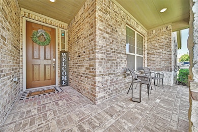 Enjoy morning coffee on the spacious front porch