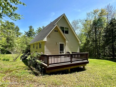 Rear of house