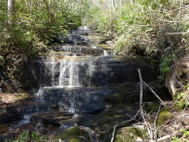 Cascading waterfall on Wild Hog Creek, short dista