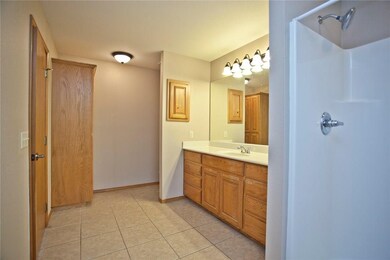 Master bath with great lighting!