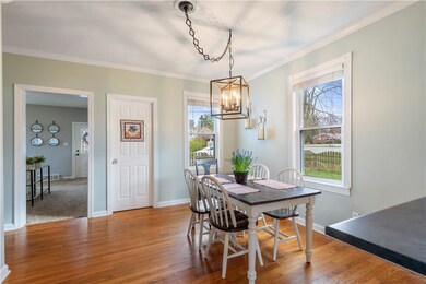 Open Concept Dining/Kitchen with Gorgeous Hardwood