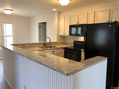 Brand New Microwave, cabinetry, granite, stainless