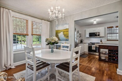 Dining Room Opens to Kitchen
