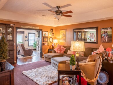 The 20'x17' living room opens to the rec-room/bonus room. A great traffic flow for entertaining!