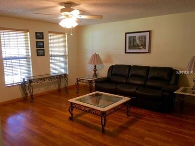 Living room view from hallway
