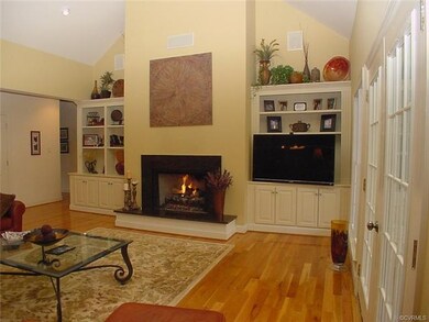 greatroom has lots of recessed lighting and beauti