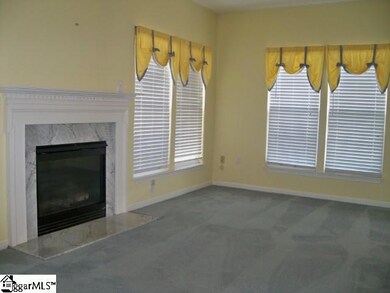 Huge entertaining space, with gas log fireplace!