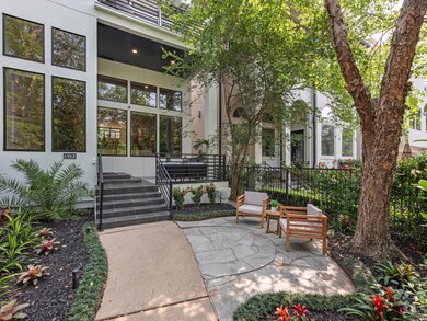 The front yard is entered by the gate for added se