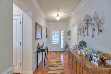 Inviting foyer entry