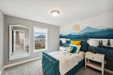 Picture of previously completed model home.