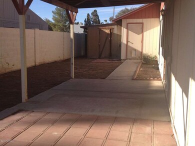 Covered patio