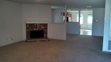 Huge Living room with fire place