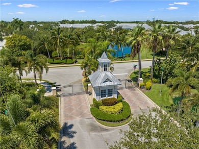 Front gate off Indian River Blvd