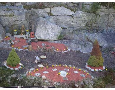 Land. Landscaped garden