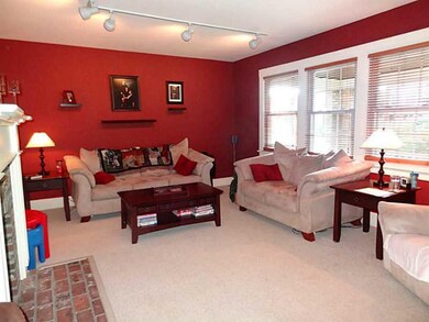 Living Room. LOTS OF NATURAL LIGHT. GAS FIREPLACE!