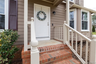 View of entrance to property