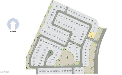 Sienna Hills plat map