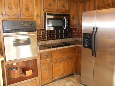 The kitchen has all appliances