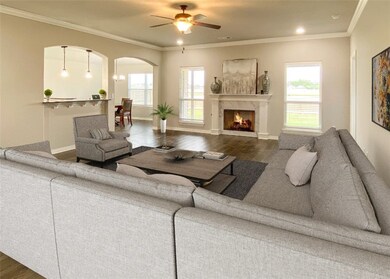 Stock photo, home will look similar.