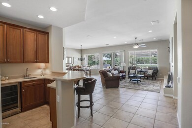 Wet Bar and Great Room
