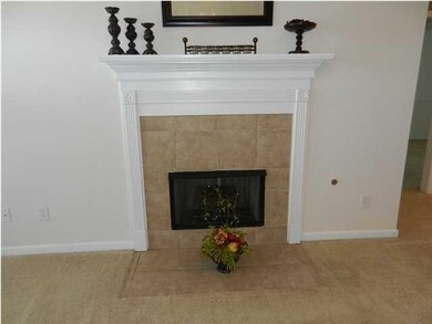 fireplace with gas logs