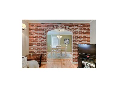 Beautiful brick wall
