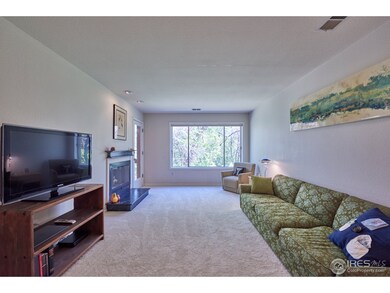 Living Room overlooking Boulder Creek