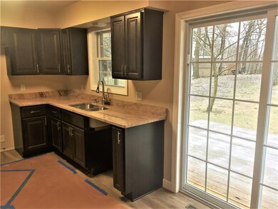 Kitchen with Granite Counters