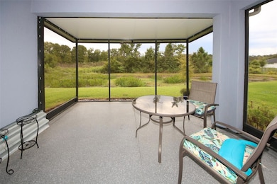 Extended porch with amazing conservation view!