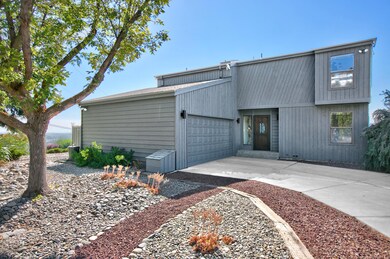 Entry to home & driveway