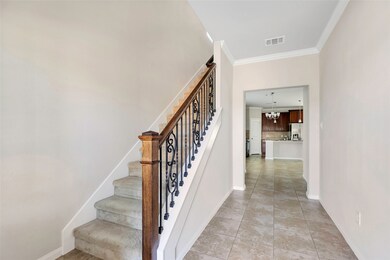 Entry with staircase